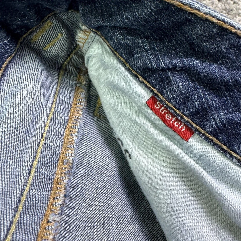 Guess Jeans Womens 31 Blue Daredevil Skinny Denim Medium Wash Casual City